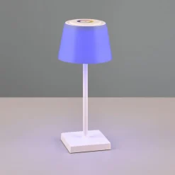 Sanchez LED-bordlampe, RGBW og dæmper, hvid