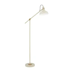 Schiller gulvlampe, khaki, metal, 153 cm høj, justerbar