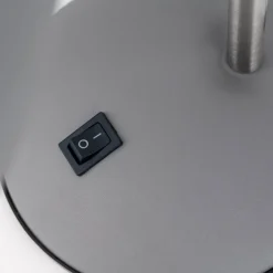 School skrivebordslampe, grå