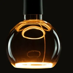 SEGULA floating globe G125 E27 4 W guld lukket