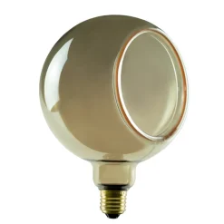 SEGULA Floating LED-globe G150 E27 6 W smokey 90°