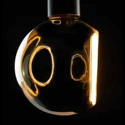 SEGULA Floating LED-globe G150 E27 6 W smokey 90°