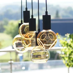 Segula Illusion G125 2Crescent E27 8W dæmpbar røg