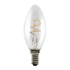 Segula LED Elegant Line E14 3W Stearinlys 2.700 K Glødetråd dæmpbar
