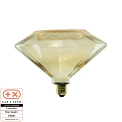 SEGULA LED floating diamond E27 8W guld kan dæmpes