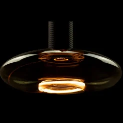 SEGULA LED floating ufo E27 4W kan dæmpes, røggrå