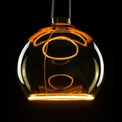 Segula LED svævende kugle G150 E27 4W 922 guld dæmpbar