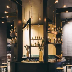 SEGULA LED-pære E27 5 W G80 1.900 K dæmpbar smoke