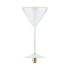 Segula LED-pære Floating Martini, E27, 6 W, 922 dæmpbar