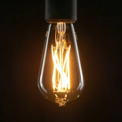 SEGULA rustik LED-pære Long Style E27 5 W klar