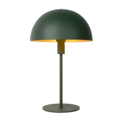 Siemon bordlampe i stål, Ø 25 cm, grøn