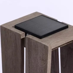 Skaal LED solcelle-lanterne med sensor, 65 cm