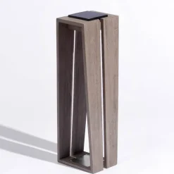 Skaal LED solcelle-lanterne med sensor, 65 cm