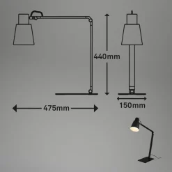 Skrivebordslampe 7467015 i sort