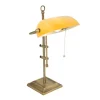 Skrivebordslampe Ancilla justerbar bronze/gul
