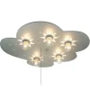 Sky loftlampe titanium, 5 lyskilder 20 LED-punkter