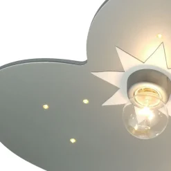 Sky loftlampe titanium, 5 lyskilder 20 LED-punkter