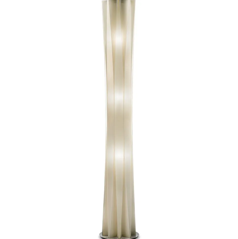 Slamp Bach gulvlampe, højde 184 cm, guld