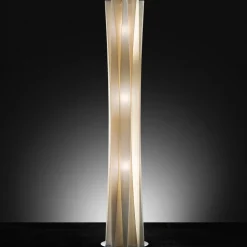 Slamp Bach gulvlampe, højde 161 cm, guld