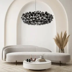 Slamp hængelampe Clizia MAMA NON MAMA, Ø 78 cm, sort