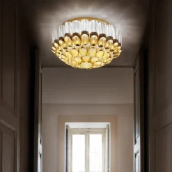 Slamp Odeon Ceiling Loftlampe, guld, Ø 65 cm