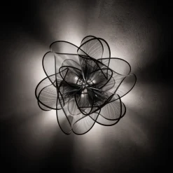 Slamp Étoile Ceiling LED-loftlampe, sort