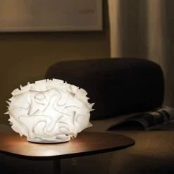 Slamp Veli designer-bordlampe Ø 32cm hvid