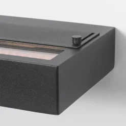 SLC LED-væglampe Illumin8, sort, CCT, aluminium