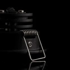 SLC MiniOne Tilt LED-indbygningslampe sort 3.000 K