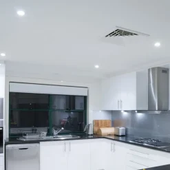 SLC One 360° LED indbygningslampe dæmpet til varm hvid