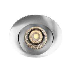 SLC One 360° LED-indbygningslampe dæmp-til-varm aluminium