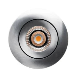 SLC One 360° LED-indbygningslampe dæmp-til-varm aluminium