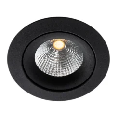 SLC One 360° SunLike LED indbygningslampe sort 927