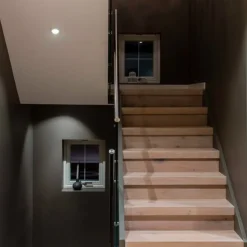 SLC One 360° SunLike LED indbygningslampe sort 927