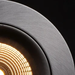 SLC One 360° SunLike LED indbygningslampe alu 930