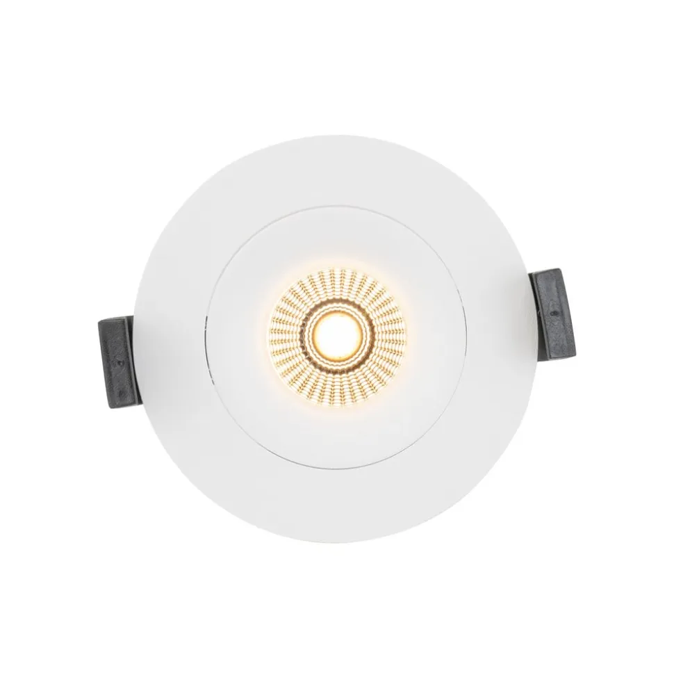 SLC OnePro LED-indbygningsdownlight hvid 3.000 K