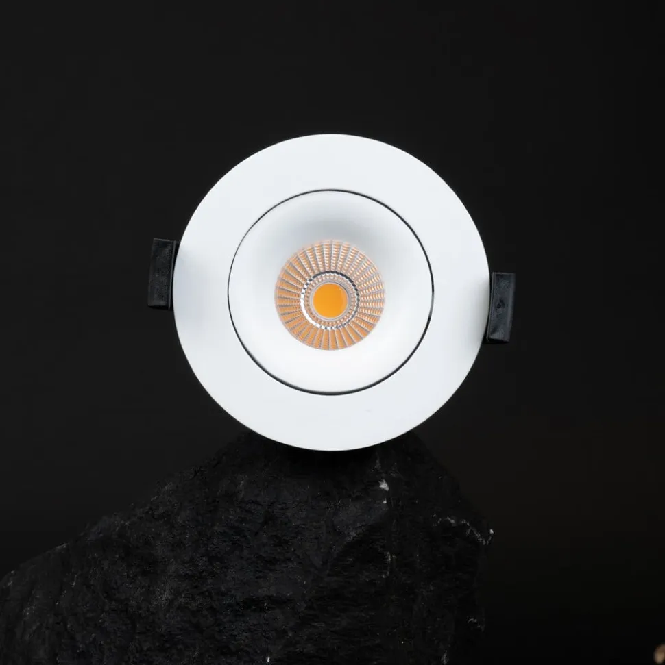 SLC OnePro LED-indbygningsdownlight hvid 3.000 K