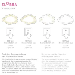 Slot loftlampe til børneværelset med enhjørning