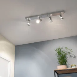 SLV Asto 4-lys loftspot med dekorativ ring