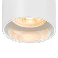 SLV Asto Tube GU10-spot til 1-fase skinne, hvidt