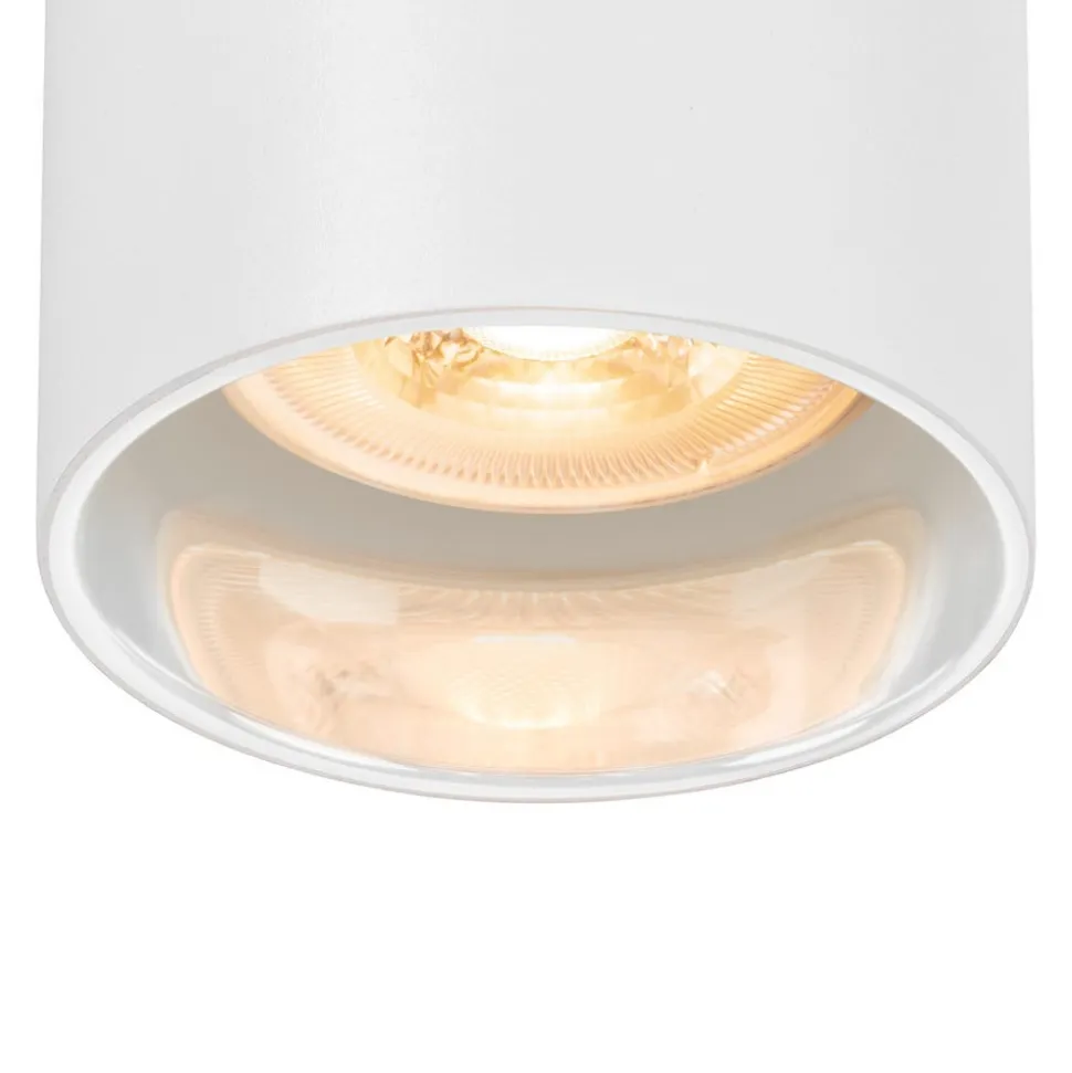 SLV Asto Tube GU10-spot til 1-fase skinne, hvidt