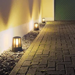 SLV Cone - antracitfarvet sokkel, IP54