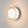 SLV Cyft LED-væglampe, sort, aluminium, Ø 13,2 cm, CCT