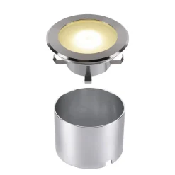 SLV Dasar Flat 120 LED-gulvlampe til indbygning, 4.000 K