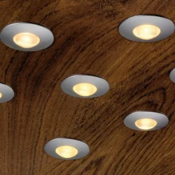 SLV Dekled LED indbygningsspot varm hvid