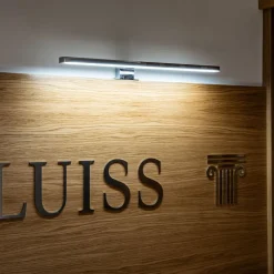 SLV Dorisa LED-klemme væglampe bredde 50 cm krom