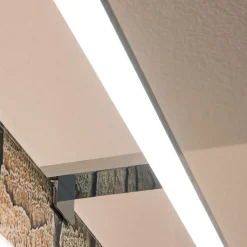 SLV Dorisa LED-klemme væglampe bredde 50 cm krom