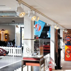 SLV Euro Spot ES111 spotlight 3-fase skinne hvid