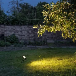 SLV Floodi LED udendørs spotlight, IP65, bredde 16 cm