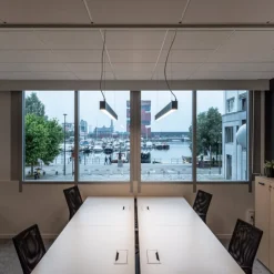 SLV Glenos LED-pendel 205 cm sort